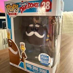 Funko Hostess King Ding Dong Figure with White Mustache
